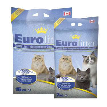 Eurolitter Premium Cat Litter – Lavender - 7Kg